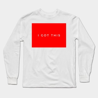 I got this Long Sleeve T-Shirt